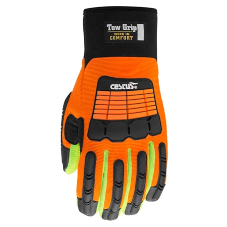 Cestus Impact Gloves, Cotton Palm, 2XL, PR 3126-2XL